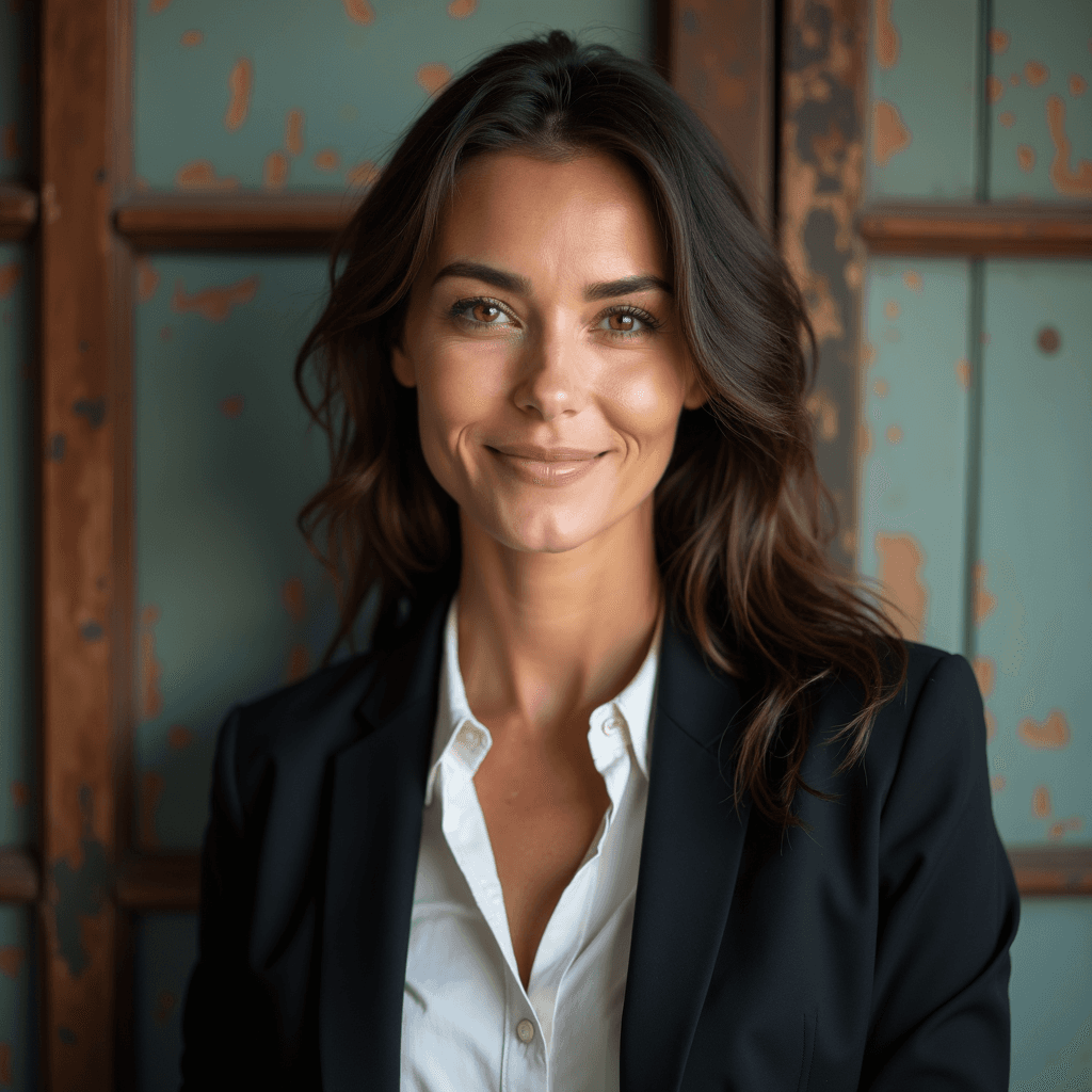 Vintage rustic background for expressive creative portraits